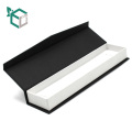 Magnetic closure black logo stamping jewelry box